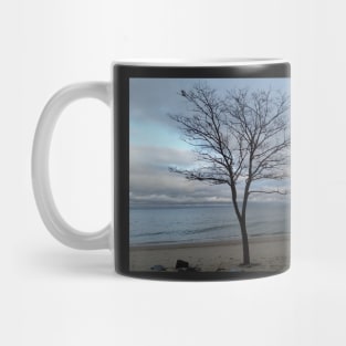 A tree on the beach Mug